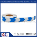 High Quality Blue and White Arrow Reflective Warning Tape (C3500-AW)